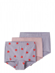 Name It - Nmftights 3P Lavender Hearts Noos - Alusp&uuml;ksid - 122-128