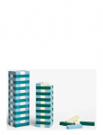 PRINTWORKS - Play - Tumbling Towers, Green/Blue - M&auml;ngud - ONE SIZE