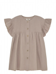 Huttelihut - Dress Ss Muslin - L&uuml;hikeste varrukatega vabaajakleidid - 104