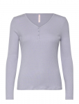 Hunkem&ouml;ller - Top Ls Rib Modal Henley - Topid - S
