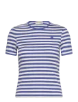 Marimekko - Kukkea Tasaraita Unikko - L&uuml;hikeste varrukatega - S