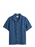 GANT - Reg Gmnt Dyed Linen Ss Camp Shirt - L&uuml;hikeste varrukatega s&auml;rgid - XXL