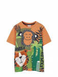 Boboli - Knit T-Shirt For Boy -Bci - L&uuml;hikeste varrukatega - 98