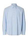 Selected - Slhrlxben Stripe Ls Shirt - Triibulised s&auml;rgid - M