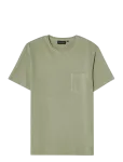 Lexington Clothing - Midweight Sun Faded Cotton Tee - L&uuml;hikeste varrukatega - S