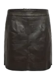IVY Copenhagen - Ivy-Kylie Leather Mini Skirt - Nahkseelikud - 34