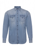 Replay - Shirt Regular - Teksas&auml;rgid - XXL