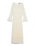 Vero Moda - Vmloulou Lace Ls Ankle Dress Wvn - Maksikleidid - XL