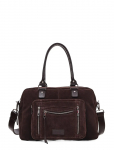 Nunoo - Mille Suede Chocolate - Rihmaga kotid - ONE SIZE