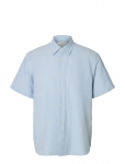 Selected - Slmregclaus Clay Linenblend Ss Sht Noos - L&uuml;hikeste varrukatega s&auml;rgid - XXL