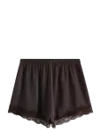 Lindex - Pyjama Shorts In Satin - L&uuml;hikesed p&uuml;ksid - XXL