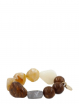 Bud To Rose - Molto Resin Bracelet Sand - P&auml;rlitega k&auml;ev&otilde;rud - ONE SIZE