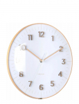 KARLSSON - Wall Clock Esencia Dome White - Seinakellad - &Oslash; 30 CM
