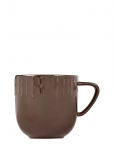 Aida - Confetti Chocolate Krus M/Relief Porcel&aelig;n 1 Stk. 35 Cl. - Kohvitassid - ONE SIZE