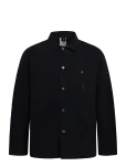 Nudie Jeans - Howie Chore Jacket Duck Canvas Black - Kerged jakid - S