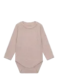 Fixoni - Body Ls Melange Rib - Pikkade varrukatega - 80