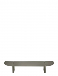 Blomus - Wall Shelf L - 14 X 80 X 22 Cm - Oru - Burned Metal - Riiulid - L 80CM
