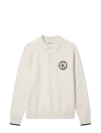 Calvin Klein Jeans - Ls Ez Varsity Logo Polo 12Gg - Pikkade varrukatega kootud polos&auml;rgid - XS