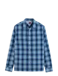 Tommy Jeans - Tjm Reg Dobby Check Shirt Ext - Ruudulised s&auml;rgid - XXL