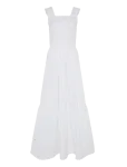 Stella Nova - Embroidery Anglaise Maxi Strap Dres - Maksikleidid - 36