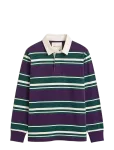 Gant - Striped Heavy Rugger - Pikkade varrukatega - M
