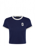 Marc Jacobs - Pop J Marc Ringer Baby Tee - L&uuml;hikeste varrukatega - L
