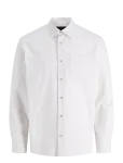 Jack & Jones - Jprblaedward Dobby L/S Shirt - Vabaaja s&auml;rgid - S