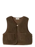 Lil'Atelier - Nmnjono Rlx Sherpa Vest Lil - &Otilde;uevestid - 122-128