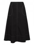 Topshop - Tsmillie Contrast Stitch Maxi Skirt Wvn - Maksiseelikud - 36