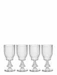 Serax - Wine Glass 09 Transparent Bubble Collection Set/4 - Punase veini klaasid - SET
