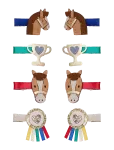 Mimi & Lula - 8 Hair Clips - Show Pony - Juukseklambrid - ONE SIZE