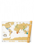 Luckies Of London - Scratch Map World - Linnad ja kaardid - ONE SIZE