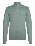 Lindbergh - Ecovero Half Zip L/S Knit - Poolpika lukuga džemprid - XL