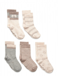 Minymo - Socks W. Pattern (5-Pack) - Sokid - 35\38