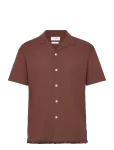 Lindbergh - Casual Linen Blend Resort S/S - L&uuml;hikeste varrukatega - S