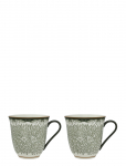 R&ouml;rstrand - Ostindia Floris&nbsp;Mugg 30Cl Green 2Pc - Kohvitassid - 30 CL
