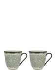 R&ouml;rstrand - Ostindia Floris&nbsp;Mugg 30Cl Green 2Pc - Kohvitassid - 30 CL