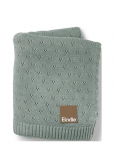Elodie Details - Pointelle Blanket - Pebble Green - Beebitekid - ONE SIZE