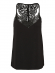 Vero Moda - Vmana S/L Lace Top Ga Noos - Varrukateta - XXL