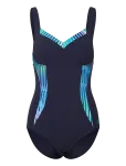Speedo - Womens Shaping Printed Lunaelustre 1 Piece - Spordi ujumistrikood - 40
