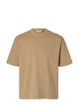 Selected - Slmlooseoscar Ss O-Neck Tee Noos - L&uuml;hikeste varrukatega - M