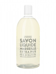 La Compagnie De Provence - Liquid Marseille Soap Refill Olive Wood 1 L - Hand Wash Refill - 1000 ml