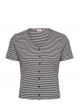 Levi's&reg; - Muse Ss Tee Vanilla Stripe Cav - L&uuml;hikeste varrukatega - M