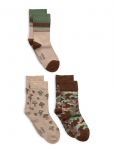 Minipop - Minipop Season Bamboo Socks 3 Pcs - Sokid - 19/22