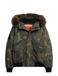 Superdry - Everest Hooded Puffer Bomber - Bomber-jakid - XL