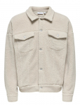ONLY & SONS - Onsdeacon Rlx Sherpa Overshirt Sweat Vd - Pealiss&auml;rgid - S