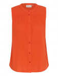 Kaffe - Kapauline Top - Varrukateta - 42