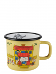 Pippi Langstr&oslash;mpe - Enamel Mug 3,7Dl Villa Villekulla - Cups - 37 CL