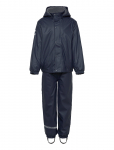 Mikk-line - Pu Rain Set W. Fleece/Susp. 104 Rec - Vihmariiete komplektid - 74