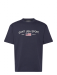 Gant - Graphic T-Shirt - L&uuml;hikeste varrukatega - XXL